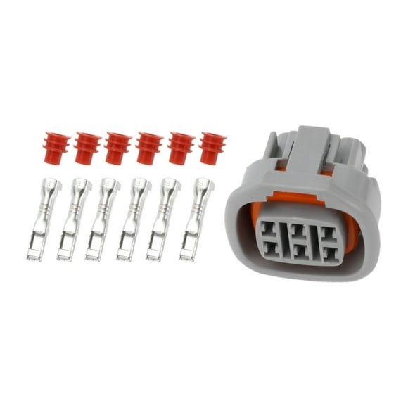Unique Bargains 6 Pin Idle Air Control Valve Connector Plug for Toyota 1JZ 2JZ