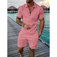 thumbnail image 3 of Conjunto De Playera Tipo Polo Y Short Bermuda Moda P/hombre, 3 of 8