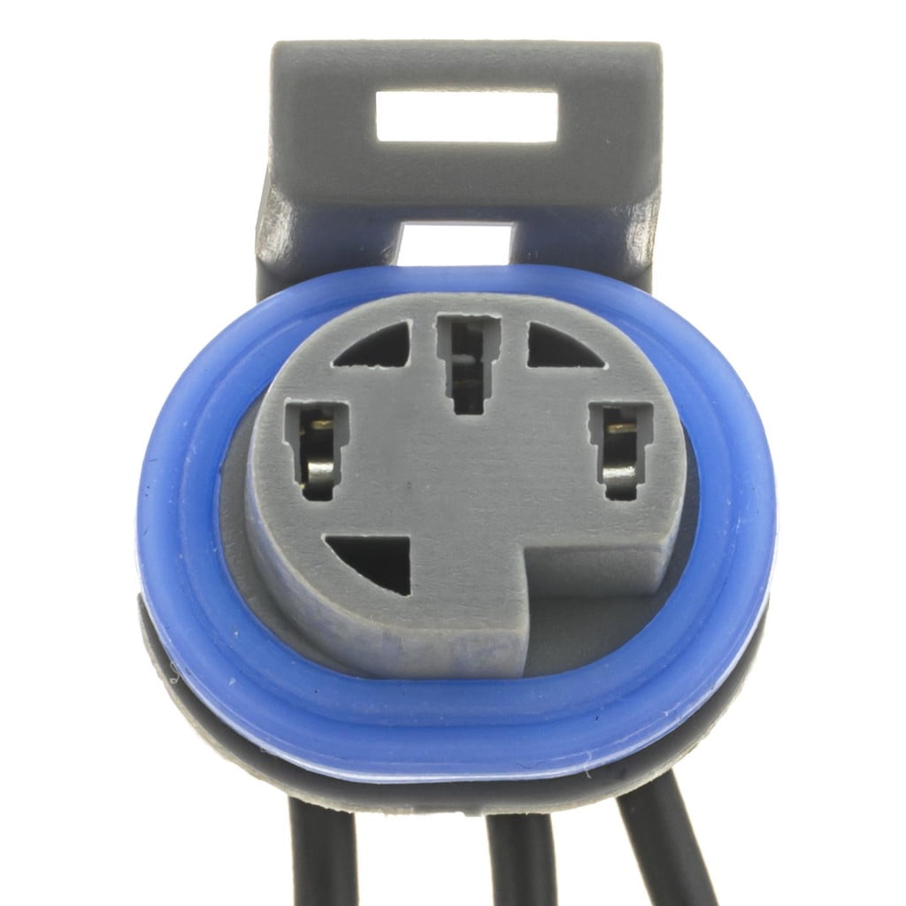 CarLights360 For Cadillac DeVille 1999 Electrical Connector | Plastic | Metal Contact Terminal | Blade Terminal | Push On Attachment Method | 1 Male Connector