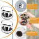thumbnail image 5 of Set of 2 Suction Cups Door Handle Sucker Handle Drawer Cabinet Refrigerator Glass Door Portable Movable Handle with Strong Suction Cup Bathroom (Silve, 5 of 5