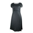 thumbnail image 6 of Taqqpue Womens Maternity Dress Short Sleeve Polka Dot Print Midi Nursing Breastfeeding Dress Casual Mama Pregnancy Dress A-Line Flowy Summer Boho Maternity Dress for Baby Shower Photoshoot, 6 of 6