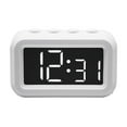thumbnail image 2 of Table Clock With Versatile Placement Options And Durable ABS Ensuring Versatile White, 2 of 6