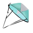 thumbnail image 1 of 42" Portable PVC Downwind Wind Paddle Instant Popup Board Boat Kayak Sail w/ Blue, 1 of 8