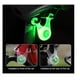 thumbnail image 1 of Luz trasera verde para bicicleta, luz trasera, luz de advertencia nocturna, luz de señal de seguridad, modo de flash con tres brillos (verde), 1 of 5