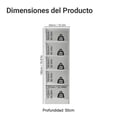 thumbnail image 3 of Ropero Organizador y Zapatera Madesa Con 2 Puertas Blanco, 3 of 10