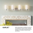 thumbnail image 2 of Hinkley Lighting - Karlie - 4 Light Bath Vanity in Transitional Style - 32, 2 of 10