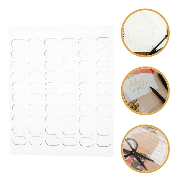 WHAMVOX 240pcs Balloons Sticky Tape Removable Point Tape Craft Adhesive Dots Double Sided Tape Dots