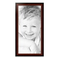 thumbnail image 2 of ArtToFrames 14" x 29" Matte mahogany Diploma Picture Frame, 14x29 inch Brown Wood Poster Frame (WOM-5108), 3 Pack, 2 of 6