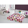 thumbnail image 2 of Gouchee Home Owlet Twin Duvet Cover Set – 2-Piece OEKO-TEX Certified Cotton Kids Bedding with Playful Colorful Owl Print, 2 of 2