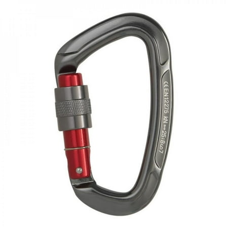 

Left wind 25KN Mountaineering Caving Rock Carabiner D Shaped Safety Climbing Master Screw Lock Buckle Escalade Equipement