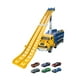 thumbnail image 3 of Camión transportador de coches de juguete Hugo Camión transportador grande amarillo, 3 of 9
