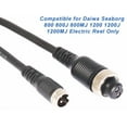 thumbnail image 2 of Carrete Eléctrico de Pesca de 0.45 M Batería Carrete de Energía de Pesca en el Mar Cable de Energía de Batería para Daiwa 800 MJ 1200 MJ, 2 of 7