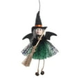 thumbnail image 2 of Ikohbadg Vintage Hanging Witch Doll, Lovely Witch Decor, Suspended Witch Figurine for Halloween, Perfect Indoor Halloween Decoration and Ornament, 2 of 6