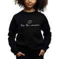 thumbnail image 4 of Tis The Season Football Sweatshirt for Women, Teens & Youth Trendy Game Day Sweater Black Sweatshirt Youth Medium, 4 of 5