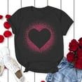 thumbnail image 2 of IROINNID Women's Casual Comfy Printed T-shirt Round Neck Short Sleeve Streetwear Loose Tops, 2 of 4