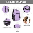 thumbnail image 4 of JIALIOU 14" Laptop Backpack Waterproof Airline Approved Stylish Casual Daypack for Travel Business College Work, Violet, 4 of 8