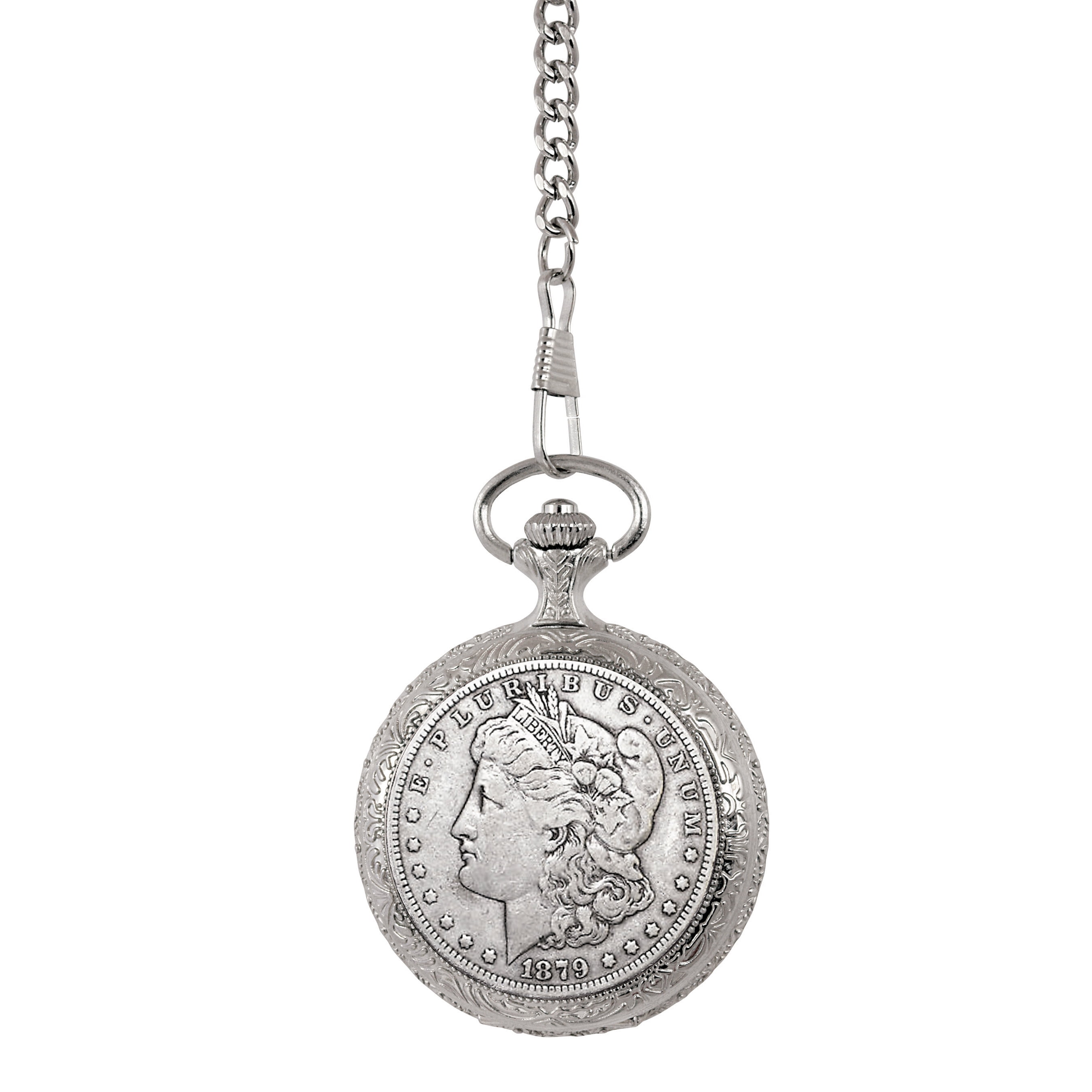 morgan silver dollar pocket watch
