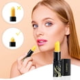 thumbnail image 1 of Fiudx Bálsamo Champ Moist, Brillo Labial En Manteca de Cacao, Barra Hidratante En Vitamina a E, Cambia de Color y Mejora Estado En Ánimo, Regalo de Maquillaje Diario, Accesorio de Moda para Mujer, Ta, 1 of 7