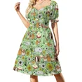 thumbnail image 2 of Guinea Pigs Sleeveless Dress women dress Dresses gala dresses for womens, 2 of 7