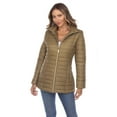 thumbnail image 1 of White Mark Manteau Matelassé pour Femmes, 1 of 6