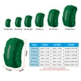 thumbnail image 2 of Unique Bargains 15-25L Waterproof Backpack Rain Cover with Vertical Reflective Strap, XS, Dark Green, 2 of 5
