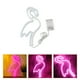 thumbnail image 3 of Lámpara de neón con forma de flamenco creativo, luz LED de neón, adorno de lámpara creativo, 3 of 7