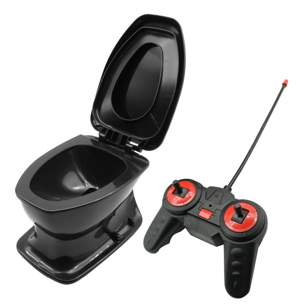 TrendBox Black Simulation Mini RC Flush Toilet Radio Remote Control