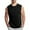 Black, variant on ALLLIST Workout Tank Tops Men Gym Big And Tall Pullover Quick Dry Casual Solid Red Athleisure for Men Size S-4XL