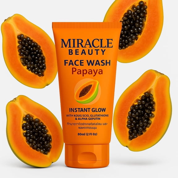 Miracle Beauty Papaya Face Wash For Men 60g