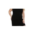thumbnail image 3 of Belldini Women's Plus Embellished Cocktail Sheath Dress Black Size 1X, 3 of 4