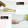 thumbnail image 2 of Langgg Multi-Purpose T-8000 Adhesive Jewerly Craft Rhinestone Nail Gel DIY Phone Frame Fix Screen Glass Glue, 15ML, 2 of 7