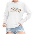 thumbnail image 1 of EHQJNJ Sweat-Shirt à Col Rond pour Femmes, Haut Graphique Mignon, Sweat à Capuche Imprimé Mignon, Pull Amusant, Sweat-Shirts Graphiques Tendance, 1 of 4