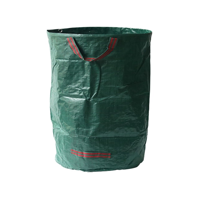 Bolsas Basura para Camping Plegable para Desechos Césped Impermeable 4 Asas (300L)
