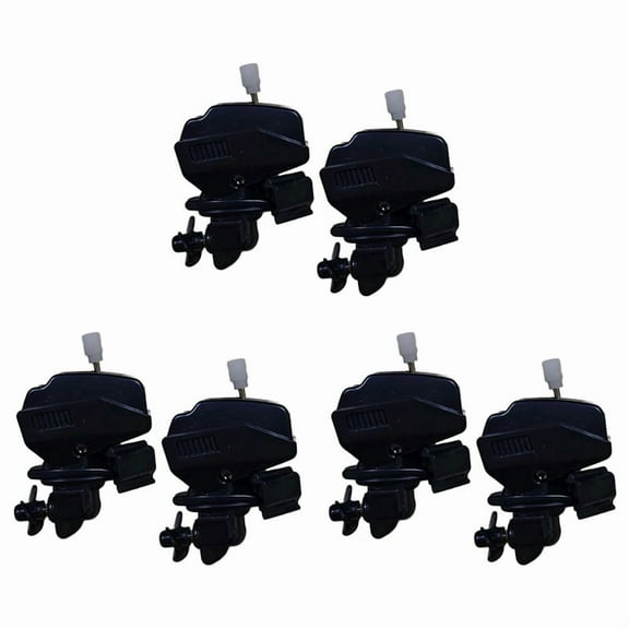6PCS Boat Motor Coffee Stirrer,Boat Propeller Coffee Stirrer Motor Boat,Boat Engine Outboard Motor Coffee Mixer,6 x Boat Motor Coffee Stirrer,Black