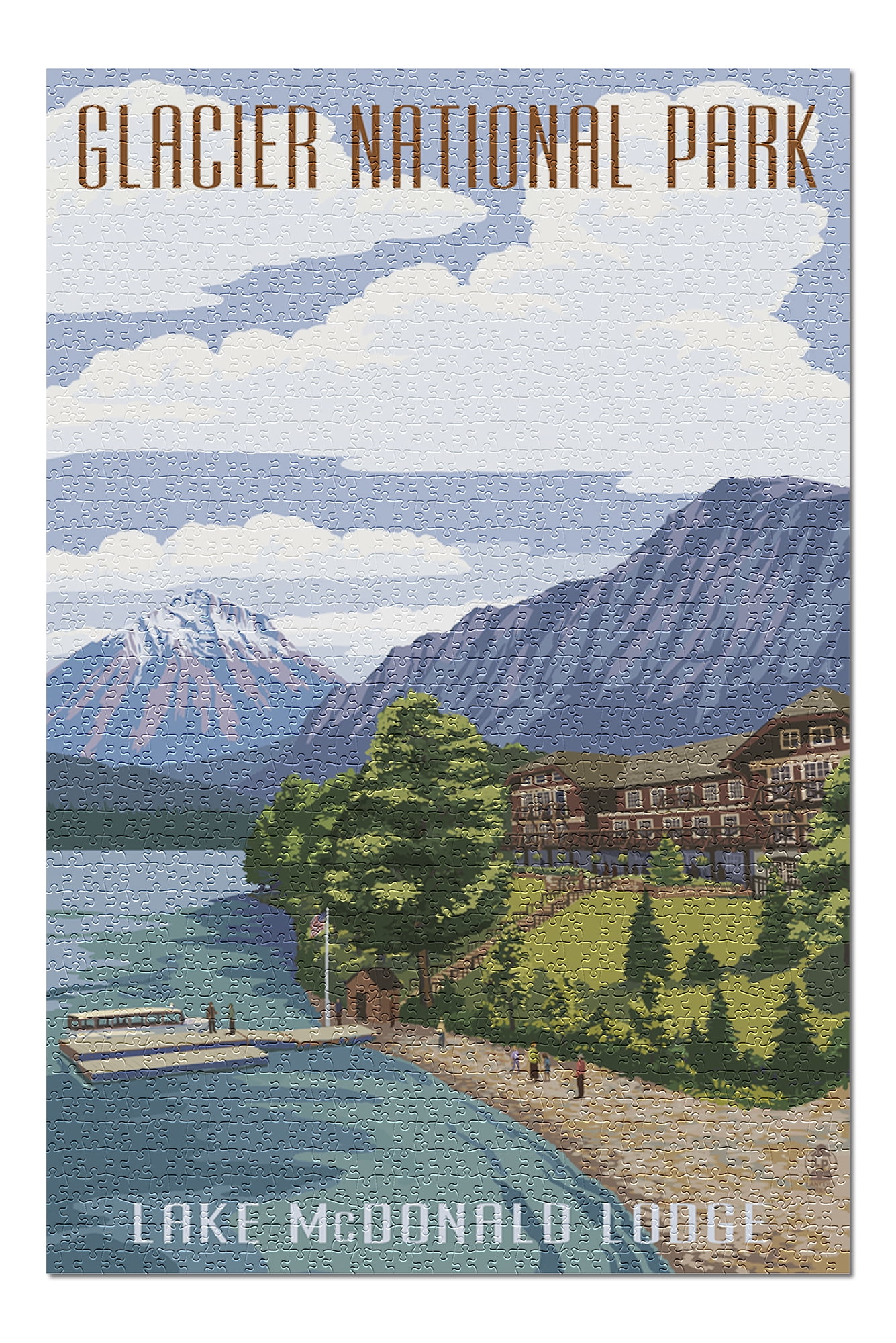 Glacier National Park, Montana - Lake McDonald Lodge ...