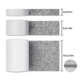 thumbnail image 5 of 3 Rolls Self-Adhesive Felt for Furniture Cut Any Shape Gliding Mat (Gray), 5 of 5