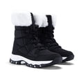 thumbnail image 5 of CZV Boys & Girls Black Non-Slip Snow Boots, Warm Fleece Lined Boots for School, Hiking and Outdoor Play, 5 of 8