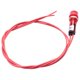 thumbnail image 2 of 10X Luz piloto de señal indicadora Luz roja CA 250 V Cables W2, 2 of 5
