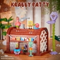 thumbnail image 2 of Bloques de construcción de la serie Bob Esponja, casa de piña, estatua de piedra, modelo de ladrillos, decoración de escritorio, juguetes para niños, regalos, 2 of 5