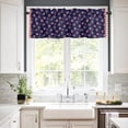thumbnail image 2 of Valances for WIndow Independence Day Stars and Striped Sunflowers Heart Valance CurtaIns Light FilterIng Rod Pocket WIndow Treatment Valances for Kitchen Bathroom Bedroom Basement, 42X18In, 2 of 8