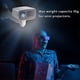 thumbnail image 5 of Mini Wall Mount Projector Bracket, 3kg Load Capacity, Aluminum for CCTV/CAM/Projector/Webcam - 360° Rotation (White), 5 of 5