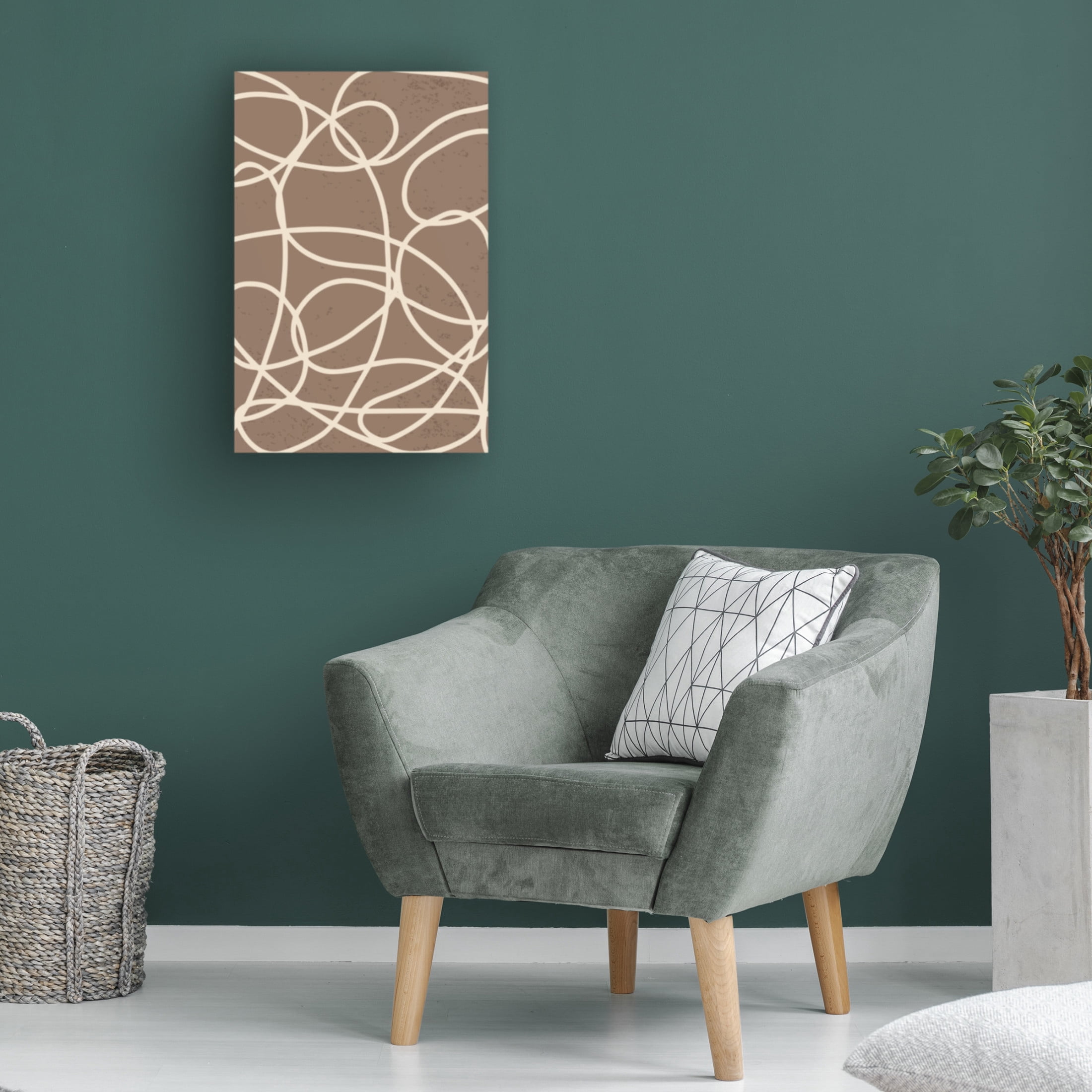 Trademark Fine Art jay stanley  Lines Lines Lines 2 Canvas Wall Art