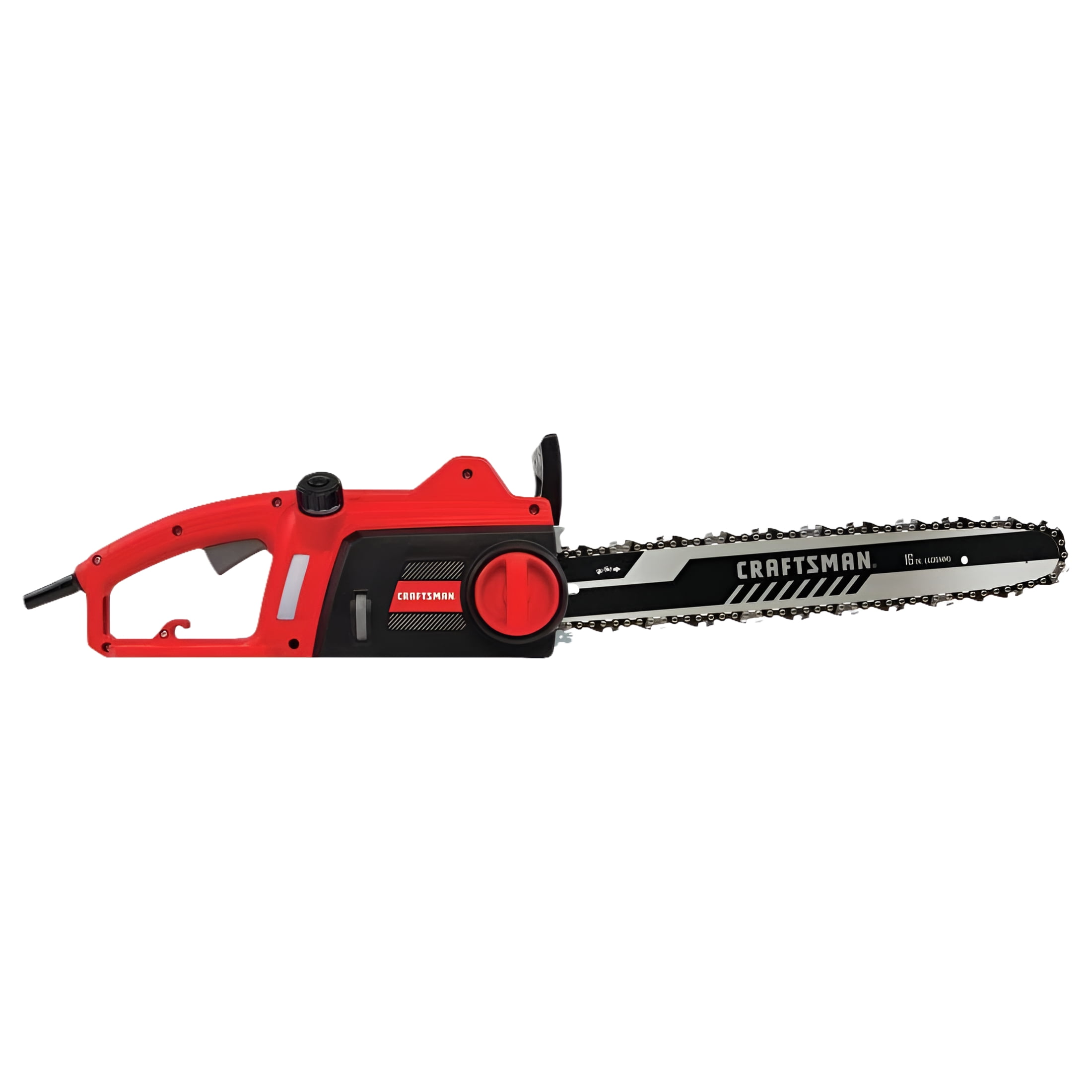 Craftsman 16 Inch Electric Chainsaw CMECS600 12 Amp Motor Low Kickback Auto Oiling Tool Free Chain Tensioning Walmart