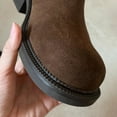 thumbnail image 4 of Ladies' Maillard Folding Double Strap Cow Suede Midsole Boots, 4 of 8
