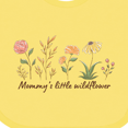 thumbnail image 4 of Inktastic Mommy's Little Wildflower Boys or Girls Baby Bib, 4 of 4
