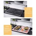 thumbnail image 2 of Large Induction Cooktop Protector Mat Valentine's Day Stove Top Covers for Electric Stove, Colorful Love Gnomes Modern Romantic Decorative Stove Burner Cover Mats, Glass Top Stove Cover, 2 of 7