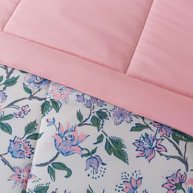 Mainstays 7-Piece Reversible Bed in a Bag with Laundry Tote