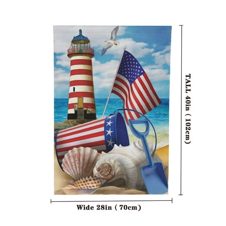 1pc Garden Flag Sunset Lighthouse Summer House Flag Nautical Briarwood Lane 12.5X18/28x40 INCH 1pc Garden Flag Sunset Lighthouse Summer House Flag Nautical Briarwood Lane 12.5X18/28x40 INCH Item id:TC04304 Fabric Type:Polyester Recommended Uses For Product:Garden 1pc Garden Flag Sunset Lighthouse Summer House Nautical Briarwood Lane Style 3 28 x40