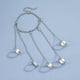 thumbnail image 3 of Ghyt Punk Cadena Borla Pulsera Con Anillos De Dedo Esclavo Cadena Gótica Arnés De Mano Anillos De Hip Hop Cadena De Mano Pulsera De Cadena Kurapika Para Mujeres Niñas-- Teléfono móvil Teléfono móvil Accesorios para teléfonos móviles, 3 of 5