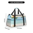 thumbnail image 3 of Balery Starfish in Beach Bolsa de Gimnasio para Mujeres, Bolsa de Viaje con Bolsillo Húmedo, Bolsa de Fin de Semana para Mujeres, Bolsa de Viaje Resistente al Agua, 3 of 7